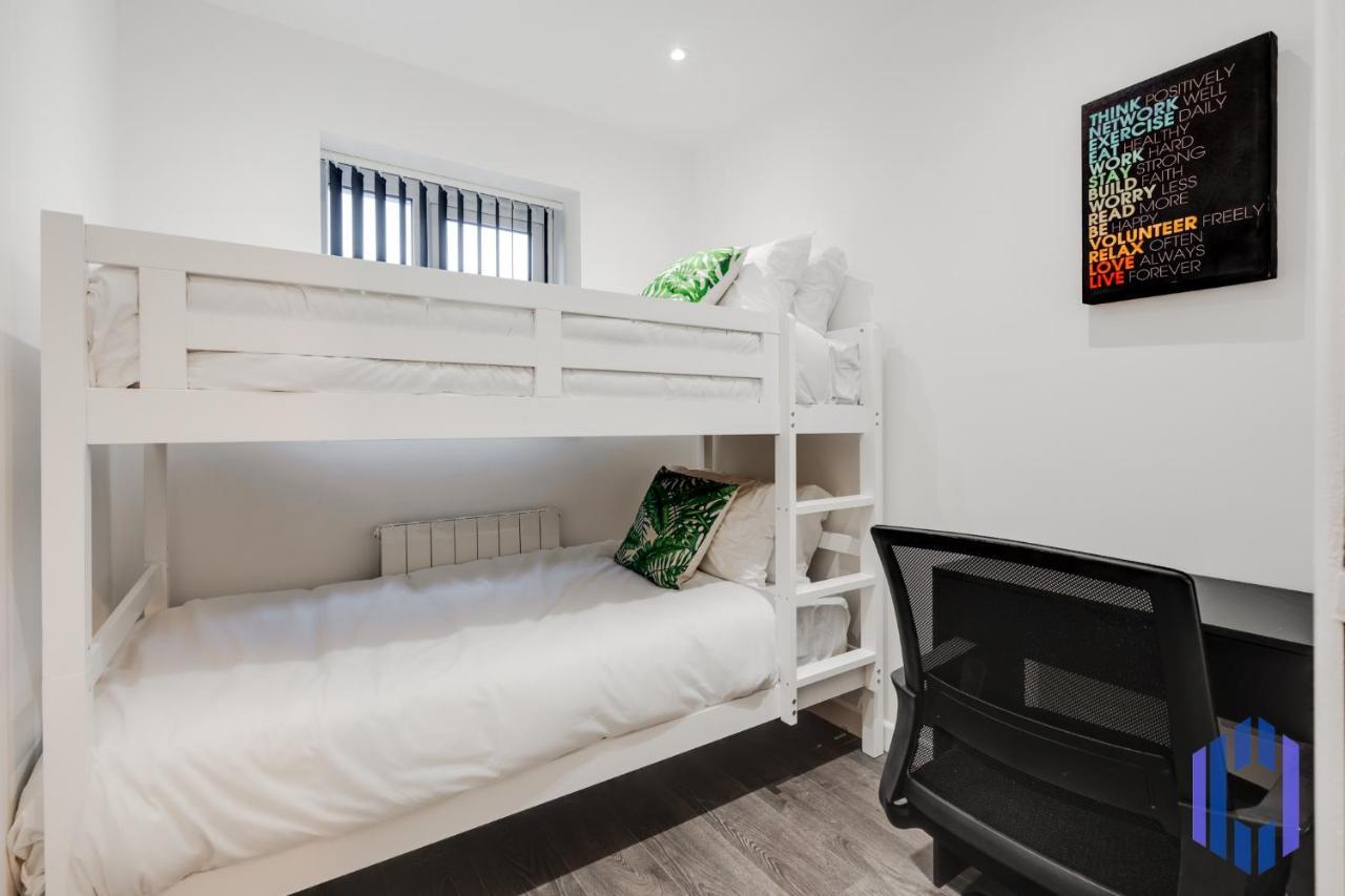 Villa Stylish 4Bd - Coop Live - Etihad - Parking - Ev à Manchester Extérieur photo