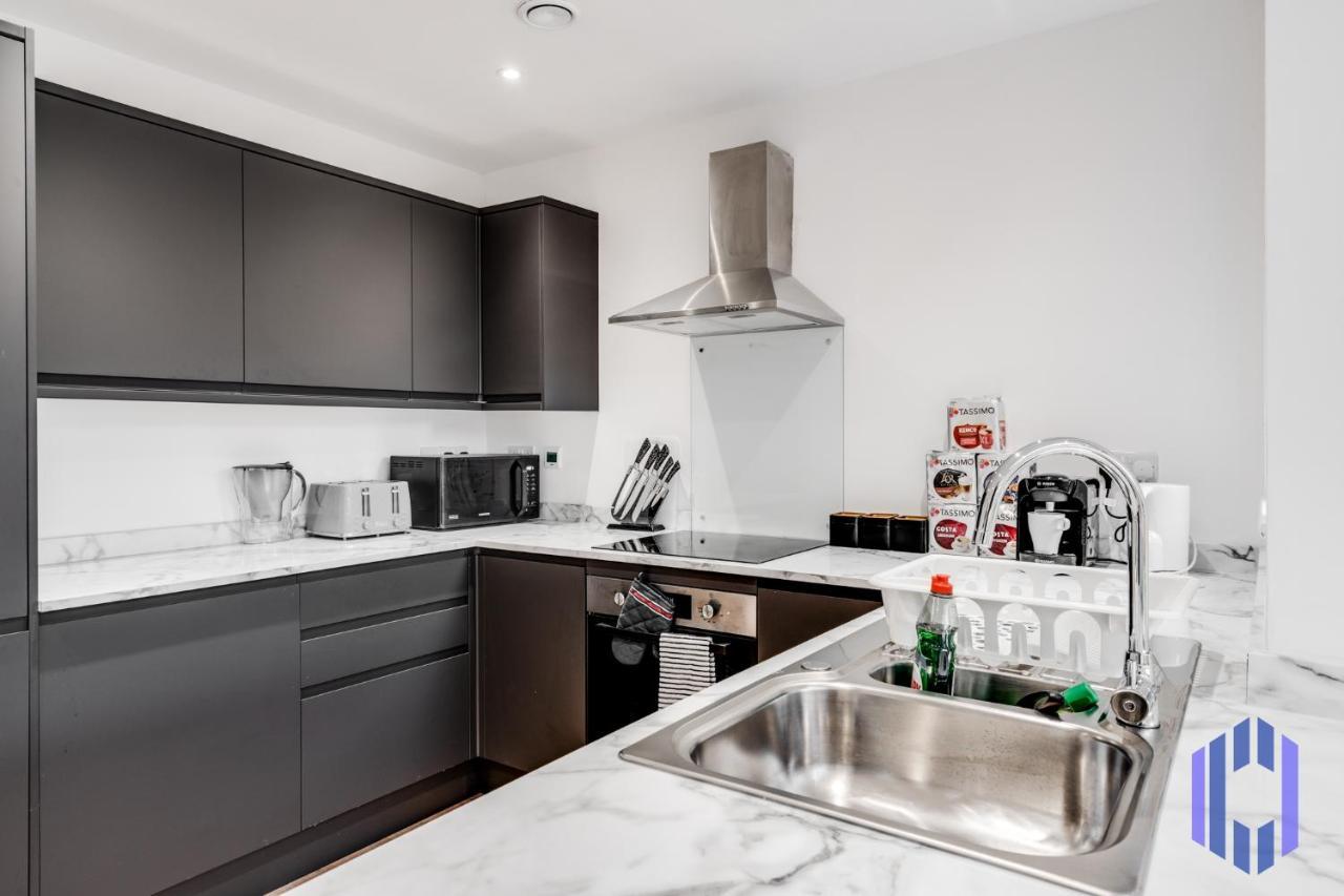 Villa Stylish 4Bd - Coop Live - Etihad - Parking - Ev à Manchester Extérieur photo