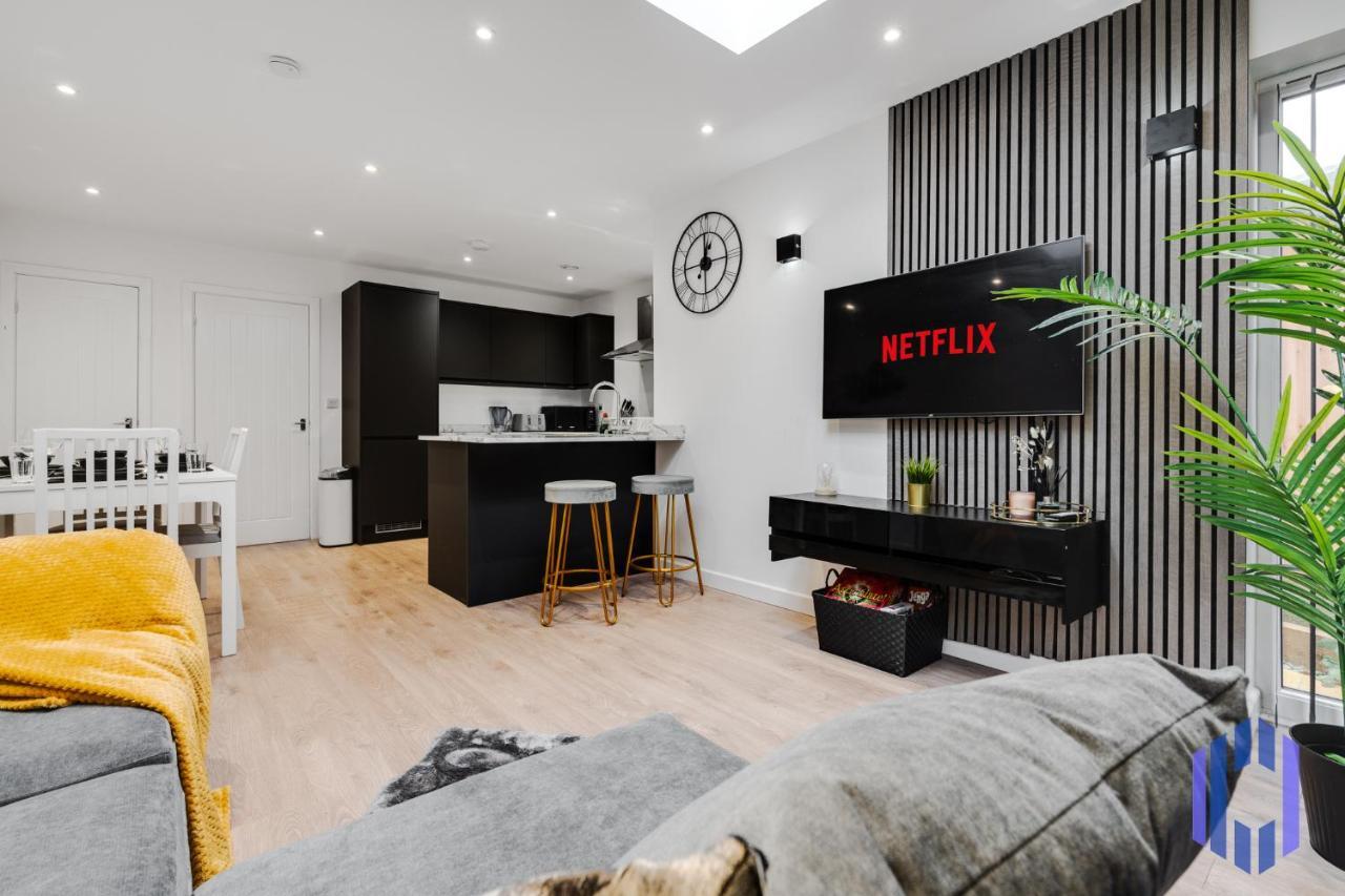 Villa Stylish 4Bd - Coop Live - Etihad - Parking - Ev à Manchester Extérieur photo